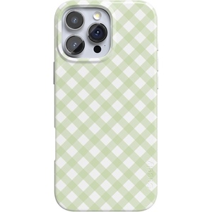 image:imageCasely iPhone 16 Pro Case  Mint Lattice  Sunday Best  Compatible with MagSafe  Classic Ultra Slim Design