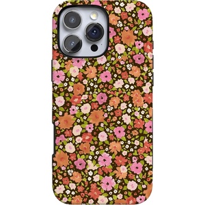 image:imageCasely iPhone 16 Pro Case  Rustic Roses  Boho Bouquet  Bold Protective Design  Compatible with MagSafe