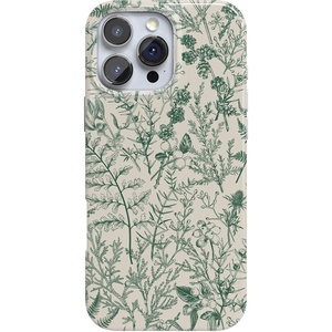 image:imageCasely iPhone 16 Pro Case  Sage Garden  Green Floral  Compatible with MagSafe  Classic Ultra Slim Design