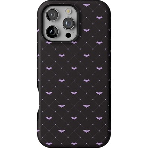 image:imageCasely iPhone 16 Pro Case  Such a Battie  Purple Bats  Bold Protective Design  MagSafe Compatible Design
