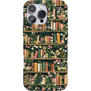image:imageCasely iPhone 16 Pro Max Case  Be Mine  Tiny Hearts  Compatible with MagSafe  Classic Ultra Slim DesignBook Nook  Floral Library