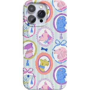 image:imageCasely iPhone 16 Pro Max Case  Be Mine  Tiny Hearts  Compatible with MagSafe  Classic Ultra Slim DesignChateau Pups  French Dog