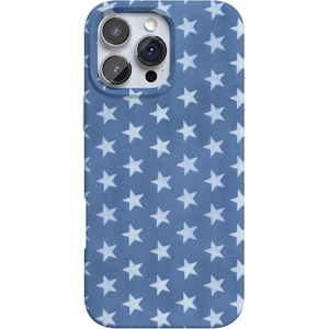 image:imageCasely iPhone 16 Pro Max Case  Be Mine  Tiny Hearts  Compatible with MagSafe  Classic Ultra Slim DesignCoastal Blues  Denim Stars
