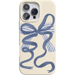 image:imageCasely iPhone 16 Pro Max Case  Be Mine  Tiny Hearts  Compatible with MagSafe  Classic Ultra Slim DesignHeartstrings  Blue Bow