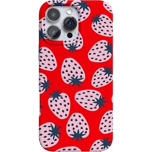 image:imageCasely iPhone 16 Pro Max Case  Be Mine  Tiny Hearts  Compatible with MagSafe  Classic Ultra Slim DesignId Pick You  Red Strawberry