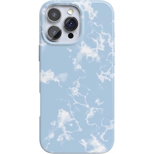 image:imageCasely iPhone 16 Pro Max Case  Be Mine  Tiny Hearts  Compatible with MagSafe  Classic Ultra Slim DesignLight Blue Skies  Marble Clouds