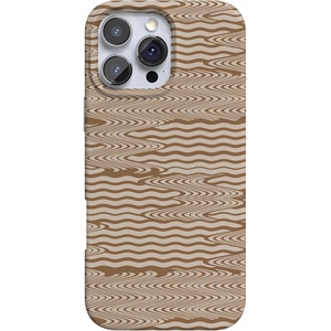 image:imageCasely iPhone 16 Pro Max Case  Be Mine  Tiny Hearts  Compatible with MagSafe  Classic Ultra Slim DesignMocha Ripple  Brown Waves