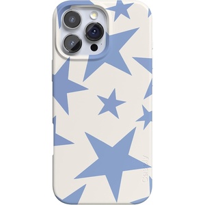 image:imageCasely iPhone 16 Pro Max Case  Be Mine  Tiny Hearts  Compatible with MagSafe  Classic Ultra Slim DesignStars Align  Blue  White Stars