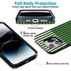 image:imageCasely iPhone 15 Pro Case  Clubhouse  Fairway Stripes  Bold Protective Design  Compatible with MagSafe
