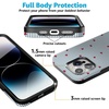 image:imageCasely iPhone 15 Pro Case  Love Lines  Blue Stripes  Bold Protective Design  MagSafe Compatible Design
