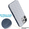 image:imageCasely iPhone 15 Pro Case  Lovebug  Blue Hearts  Bold Protective Design  Compatible with MagSafe
