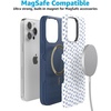 image:imageCasely iPhone 15 Pro Case  Lovebug  Blue Hearts  Bold Protective Design  Compatible with MagSafe