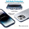 image:imageCasely iPhone 15 Pro Case  Lovebug  Blue Hearts  Bold Protective Design  Compatible with MagSafe