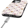 image:imageCasely iPhone 15 Pro Case  Meadow Check  Floral Gingham  Bold Protective Design  Compatible with MagSafe
