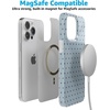 image:imageCasely iPhone 15 Pro Case  On the Dot  Blue amp Brown Polka Dot  Compatible with MagSafe  Classic Ultra Slim Design