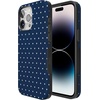 image:imageCasely iPhone 15 Pro Case  On the Dot  Navy Polka Dot  Bold Protective Design  Compatible with MagSafe