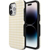 image:imageCasely iPhone 15 Pro Case  Pastel Picnic  Yellow Gingham  Bold Protective Design  Compatible with MagSafe