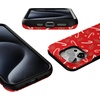 image:imageCasely iPhone 15 Pro Case  Peppermint Kiss  Candy Cane  Bold Protective Design  MagSafe Compatible Design