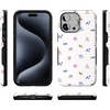 image:imageCasely iPhone 15 Pro Case  Powder Pups  Dog Sled  Bold Protective Design  MagSafe Compatible Design