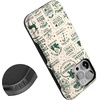 image:imageCasely iPhone 15 Pro Case  Santas Stamps  Holiday Market  Bold Protective Design  MagSafe Compatible Design