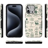 image:imageCasely iPhone 15 Pro Case  Santas Stamps  Holiday Market  Bold Protective Design  MagSafe Compatible Design