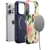 image:imageCasely iPhone 15 Pro Case  The Garden Room  Painted Petals  Bold Protective Design  Compatible with MagSafe