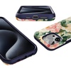 image:imageCasely iPhone 15 Pro Case  The Garden Room  Painted Petals  Bold Protective Design  Compatible with MagSafe