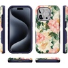 image:imageCasely iPhone 15 Pro Case  The Garden Room  Painted Petals  Bold Protective Design  Compatible with MagSafe