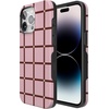 image:imageCasely iPhone 15 Pro Case  Uptown Gridlock  Pink Checkerboard  Bold Protective Design  Compatible with MagSafe