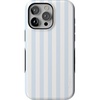 image:imageCasely iPhone 15 Pro Case  Blue Stripes  Sunday Best  Bold Protective Design  Compatible with MagSafe