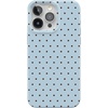 image:imageCasely iPhone 15 Pro Case  On the Dot  Blue amp Brown Polka Dot  Compatible with MagSafe  Classic Ultra Slim Design