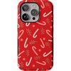 image:imageCasely iPhone 15 Pro Case  Peppermint Kiss  Candy Cane  Bold Protective Design  MagSafe Compatible Design