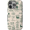 image:imageCasely iPhone 15 Pro Case  Santas Stamps  Holiday Market  Bold Protective Design  MagSafe Compatible Design
