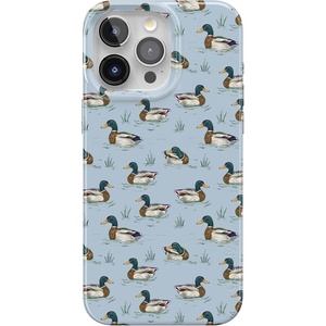 image:imageCasely iPhone 15 Pro Case  Blue Mallard amp Co  The Boyfriend Collection  Compatible with MagSafe  Classic Ultra Thin Design