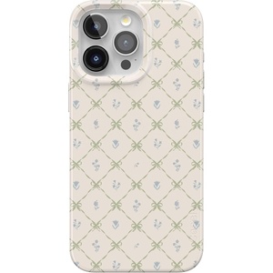 image:imageCasely iPhone 15 Pro Case  Petite Petals Floral  Dainty Lattice  Compatible with MagSafe  Classic Ultra Thin Design