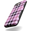image:imageCasely iPhone 678 Plus Case  Floral Forest  Navy Cherry Blossom Floral  Bold Protective DesignAs if Light Purple Plaid