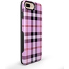 image:imageCasely iPhone 678 Plus Case  Floral Forest  Navy Cherry Blossom Floral  Bold Protective DesignAs if Light Purple Plaid
