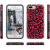 image:imageCasely iPhone 678 Plus Case  Floral Forest  Navy Cherry Blossom Floral  Bold Protective DesignInto the Wild  Red  Blue Leopard