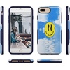 image:imageCasely iPhone 678 Plus Case  Floral Forest  Navy Cherry Blossom Floral  Bold Protective DesignOn Cloud Nine  Glitch Smiley Face