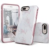 image:imageCasely iPhone 678 Plus Case  Floral Forest  Navy Cherry Blossom Floral  Bold Protective DesignSubtle Blush  White and Pink Marble