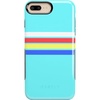 Teal Rainbow Stripes Color Block
