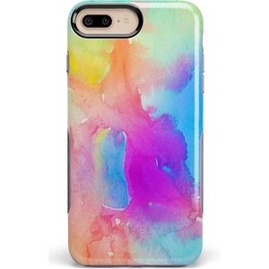 image:imageCasely iPhone 678 Plus Case  Floral Forest  Navy Cherry Blossom Floral  Bold Protective DesignCute Rainbow Marble