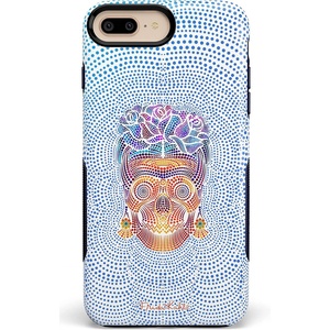 image:imageCasely iPhone 678 Plus Case  Floral Forest  Navy Cherry Blossom Floral  Bold Protective DesignFrida Kahlo  Vida y Muerte  Dotted Skull
