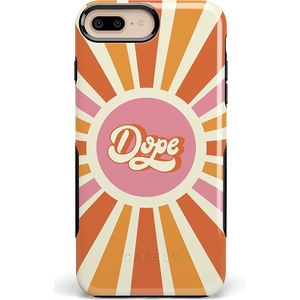 image:imageCasely iPhone 678 Plus Case  Floral Forest  Navy Cherry Blossom Floral  Bold Protective DesignYoure Dope  Retro Colorblock