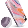 image:imageCasely iPhone XR Case  Youre a Gem  Rainbow Marble Swirl  Bold Protective Design
