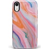 image:imageCasely iPhone XR Case  Youre a Gem  Rainbow Marble Swirl  Bold Protective Design
