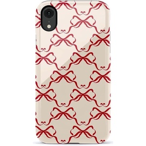 image:imageCasely iPhone XR Case  Boho Blooms  Golden Floral  Essential Slim DualLayer Protective DesignAll Wrapped Up  Vintage Bows
