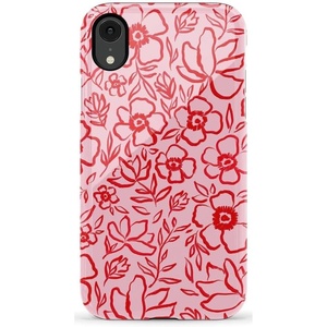 image:imageCasely iPhone XR Case  Boho Blooms  Golden Floral  Essential Slim DualLayer Protective DesignBlush Garden  Floral Doodle