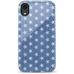 image:imageCasely iPhone XR Case  Boho Blooms  Golden Floral  Essential Slim DualLayer Protective DesignCoastal Blues  Denim Stars