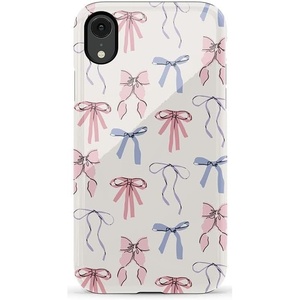 image:imageCasely iPhone XR Case  Boho Blooms  Golden Floral  Essential Slim DualLayer Protective DesignCoquette Girlie  Pastel Bows